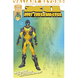 VALIANT BEYOND THE X-O MANOWAR 1 CVR D PONCE DESIGN VAR