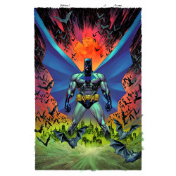 BATMAN 1 CVR C MARC SILVESTRI CARD STOCK VAR