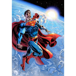 SUPERMAN 30 CVR D CLAUDIO CASTELLINI CARD STOCK VAR