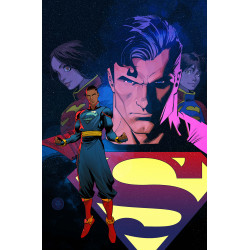 ADVENTURES OF SUPERMAN BOOK OF EL 1 OF 12 CVR B DAN MORA CARD STOCK VAR