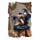 WONDER WOMAN 25 CVR E YASMINE PUTRI PUMPKIN SPICY CARD STOCK VAR
