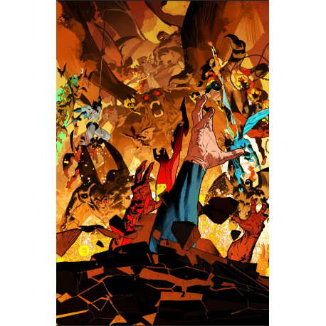 JUSTICE LEAGUE UNLIMITED 11 CVR A DAN MORA