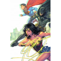 JUSTICE LEAGUE UNLIMITED 11 CVR D HOMARE CARD STOCK VAR
