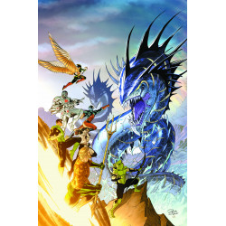 JUSTICE LEAGUE VS GODZILLA VS KONG 2 4 OF 7 CVR A CHRISTIAN DUCE