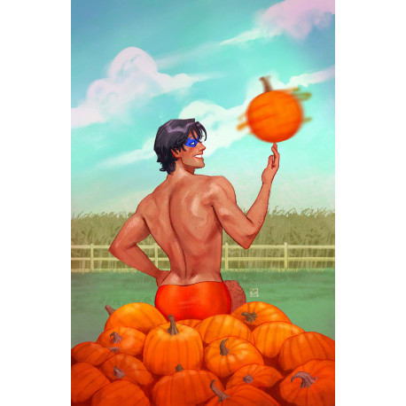 NIGHTWING 130 CVR D KEVIN WADA PUMPKIN SPICY CARD STOCK VAR