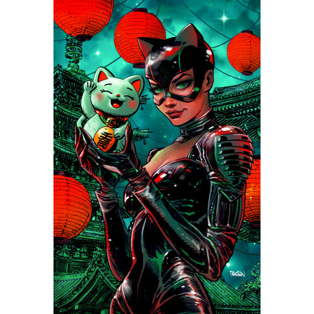 CATWOMAN 79 CVR C DAN PANOSIAN CARD STOCK VAR