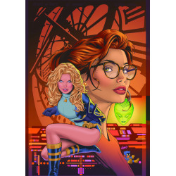 BIRDS OF PREY 25 CVR C GREG LAND CARD STOCK VAR