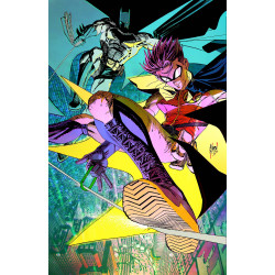 BATMAN AND ROBIN 25 CVR B GUILLEM MARCH CARD STOCK VAR