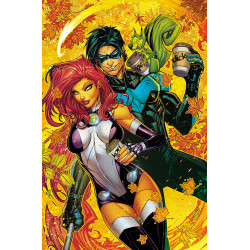 TITANS 27 CVR D JONBOY MEYERS PUMPKIN SPICY CARD STOCK VAR