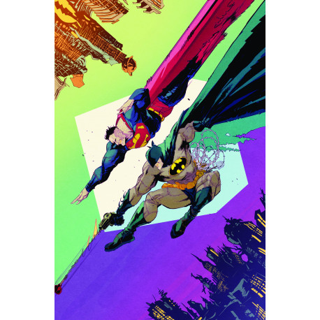 BATMAN SUPERMAN WORLDS FINEST 43 CVR C ADRIAN GUTIERREZ CARD STOCK VAR