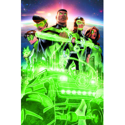 GREEN LANTERN CORPS 8 CVR C TRAVIS MERCER CARD STOCK VAR STARBREAKER SUPREMACY 
