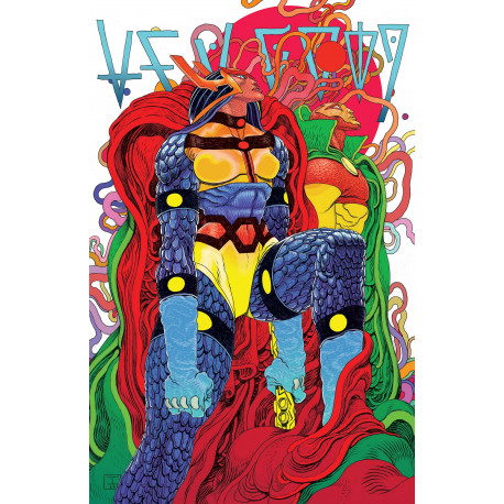 NEW GODS 10 OF 12 CVR C IAN BERTRAM CARD STOCK VAR