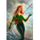 AQUAMAN 9 CVR C LESLEY LEIRIX LI CARD STOCK VAR