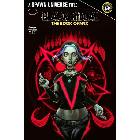 SPAWN BLACK RITUAL THE BOOK OF NYX 6 OF 7 CVR B BRYAN VAR