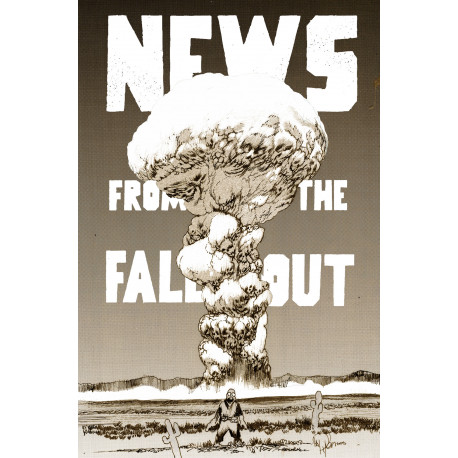 NEWS FROM THE FALLOUT 4 OF 6 CVR B JAMES HARREN VAR MR 
