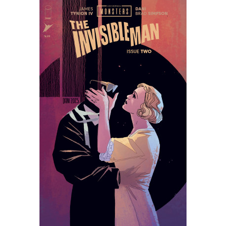 UNIVERSAL MONSTERS THE INVISIBLE MAN 2 OF 4 CVR A BRAD SIMPSON DANI