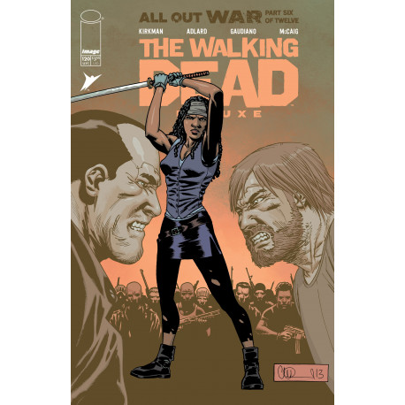 WALKING DEAD DELUXE 120 CVR B CHARLIE ADLARD DAVE MCCAIG VAR MR 