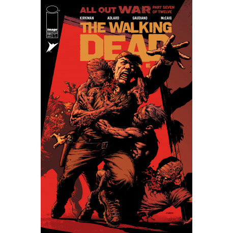 WALKING DEAD DELUXE 121 CVR A DAVID FINCH DAVE MCCAIG MR 
