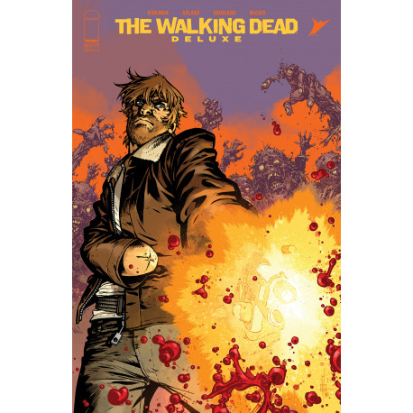 WALKING DEAD DELUXE 121 CVR C ZACH HOWARD NELSON DANIEL VAR MR 