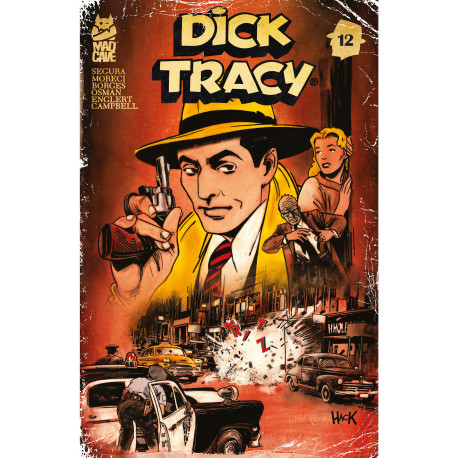 DICK TRACY 12 CVR B ROBERT HACK VAR