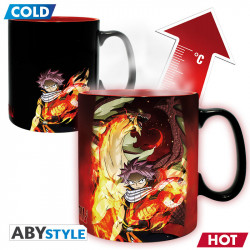 NATSU ET LUCY FAIRY TAIL MUG MAGIQUE 460ML