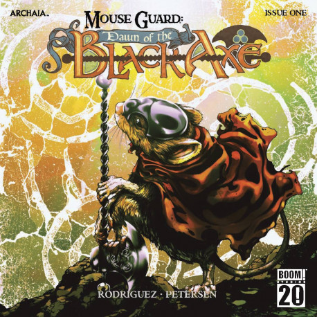 MOUSE GUARD DAWN OF THE BLACK AXE 1 CVR C ANNIV VAR