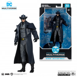 BATMAN SUPERMAN DC MULTIVERSE FIGURINE BATMAN WESTERN WORLD 18 CM