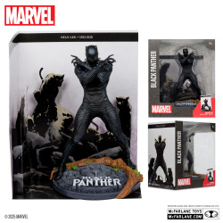 MARVEL COLLECTION STATUETTE PVC 1 10 BLACK PANTHER MARVEL KNIGHTS 4 17 CM