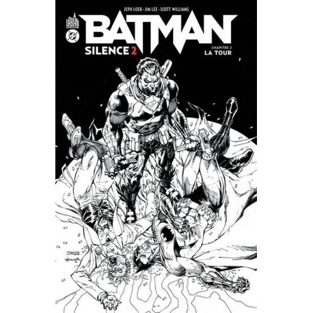 BATMAN SILENCE 2 N&B CHAPITRE 2