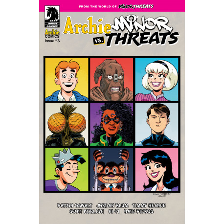 ARCHIE VS MINOR THREATS 3 CVR B SCOTT KOBLISH