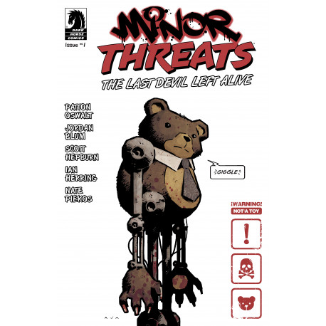 MINOR THREATS THE LAST DEVIL LEFT ALIVE 1 CVR C DAVID AJA