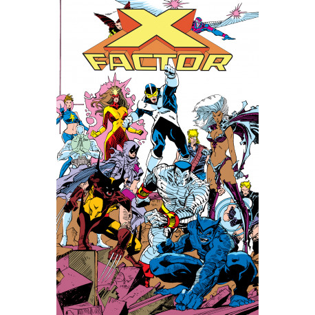 X-FACTOR THE ORIGINAL X-MEN HC OMNIBUS VOL 02 WALTER SIMONSON INFERNO COVER