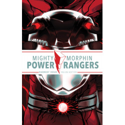 MIGHTY MORPHIN POWER RANGERS DARKEST HOUR DELUXE EDITION HC