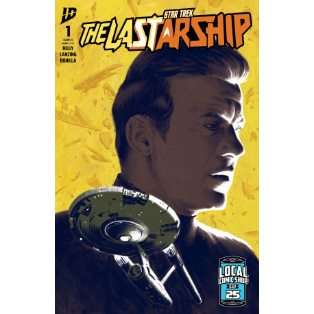 STAR TREK THE LAST STARSHIP 1 CVR E LCSD WARD VAR