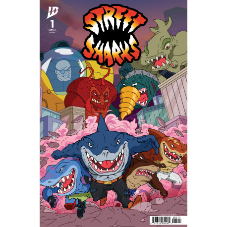 STREET SHARKS 1 CVR A MURPHY