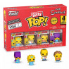 LES SIMPSON PACK 4 FIGURINES BITTY POP VINYL SERIES 3 2 CM