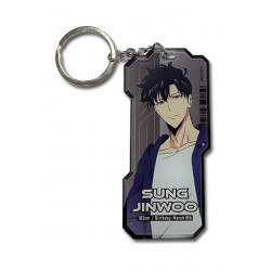 SUNG JINWOO SOLO LEVELING PORTE CLES ACRYLIQUE 9 CM