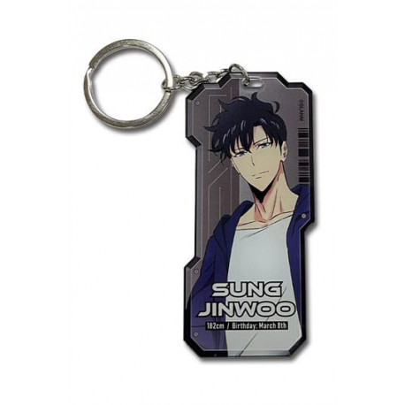 SUNG JINWOO SOLO LEVELING PORTE CLES ACRYLIQUE 9 CM