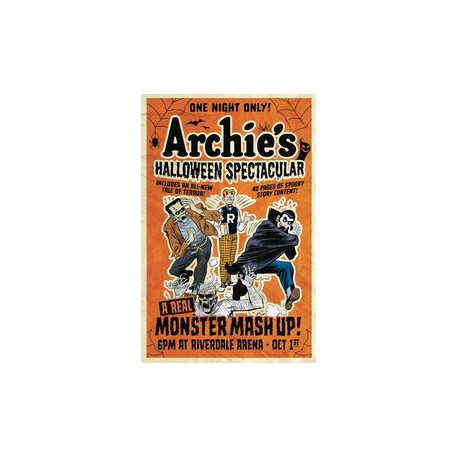 ARCHIES HALLOWEEN SPECTACULAR ONE SHOT CVR B RETRO 