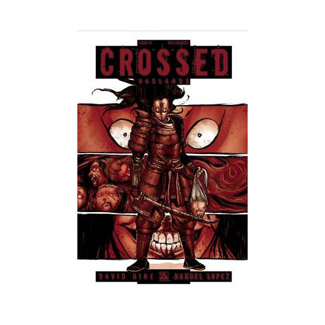 CROSSED BADLANDS 72 RED CROSSED ORDER INCV CVR
