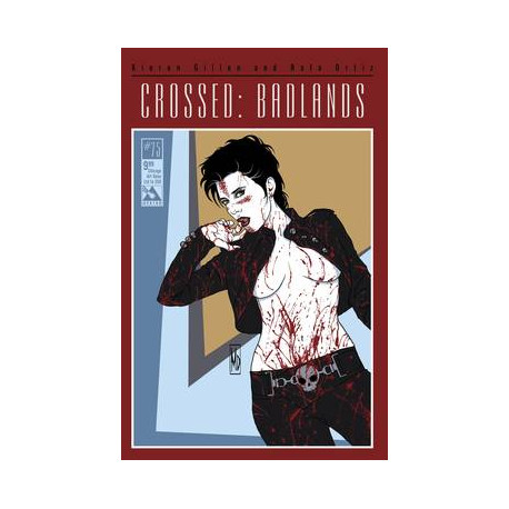 CROSSED BADLANDS 75 CHICAGO ART DECO CVR