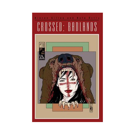 CROSSED BADLANDS 78 ART DECO CVR
