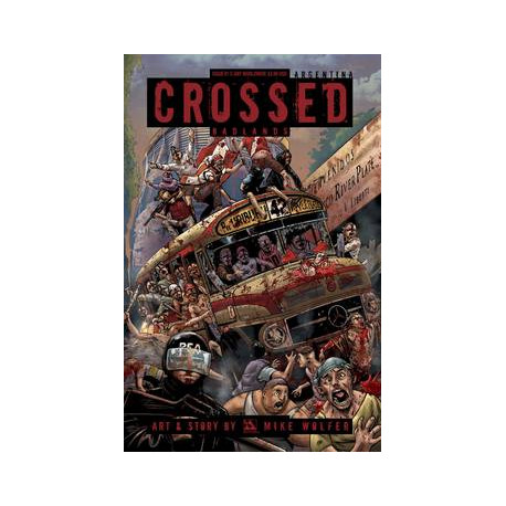 CROSSED BADLANDS 81 C DAY WORLDWIDE CVR