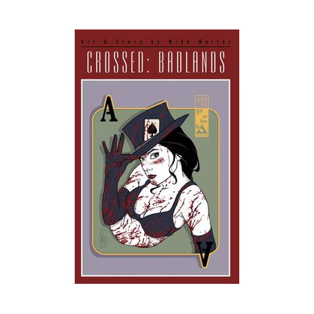 CROSSED BADLANDS 82 ART DECO LTD ED CVR
