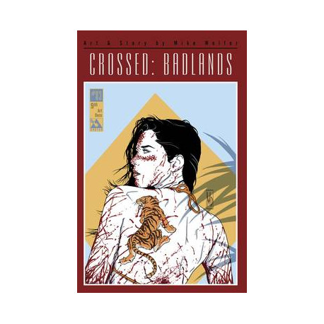 CROSSED BADLANDS 83 ART DECO LTD ED CVR