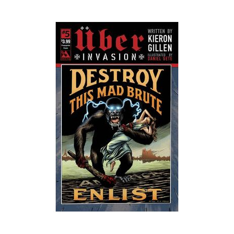 UBER INVASION 5 PROPAGANDA POSTER CVR