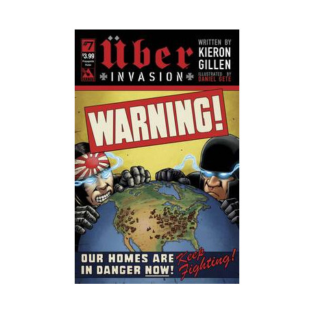 UBER INVASION 7 PROPAGANDA POSTER CVR