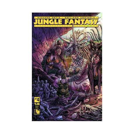 JUNGLE FANTASY IVORY 4 NATURAL BEAUTY CVR