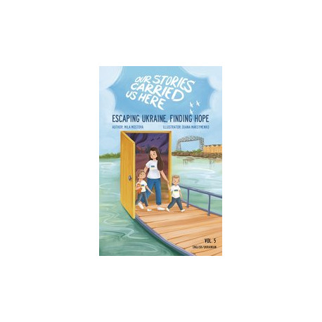 ESCAPING UKRAINE FINDING HOPE HC BILINGUAL ED 