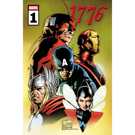 1776 1 JOE QUESADA CHARACTER VAR